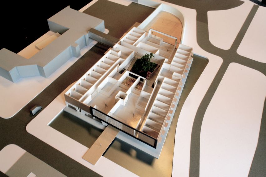 Bekkering Adams Architecten - FJPK - maquette open